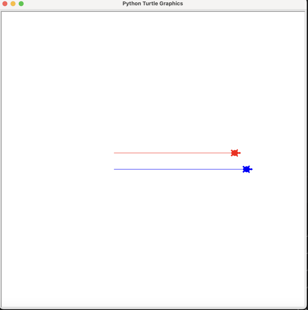Simple Turtle Race Game